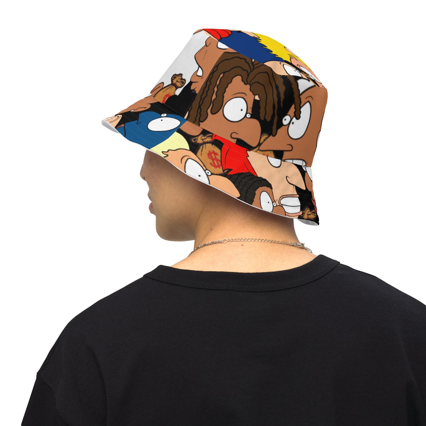 Reversible bucket hat