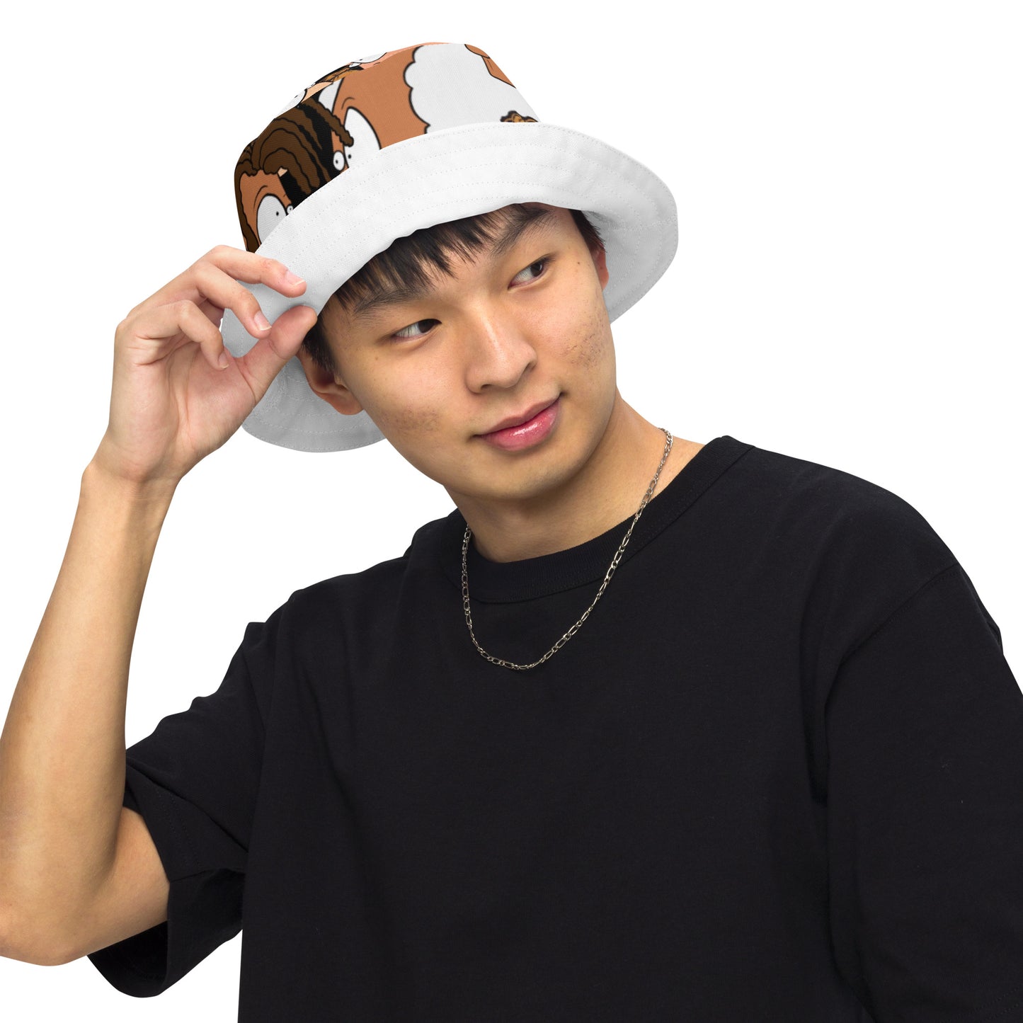 Reversible bucket hat