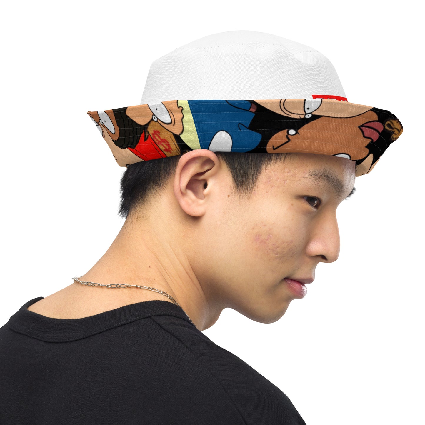 Reversible bucket hat