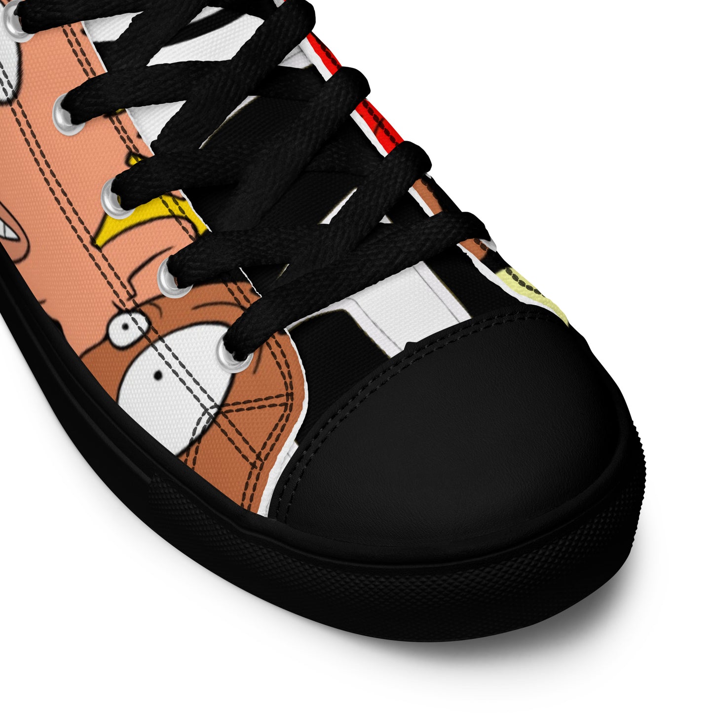 Men’s high top canvas shoes