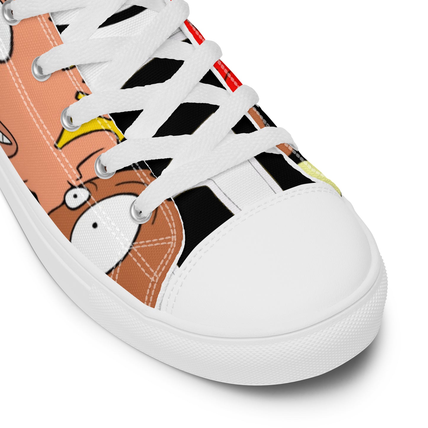Men’s high top canvas shoes