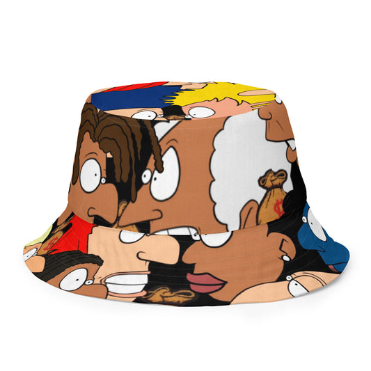 Reversible bucket hat