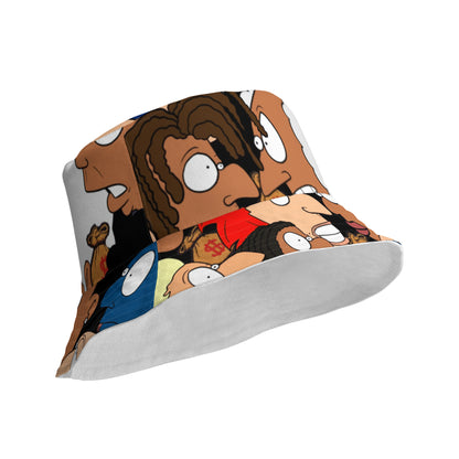 Reversible bucket hat