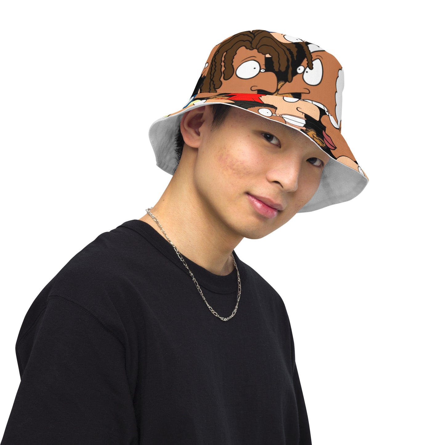 Reversible bucket hat