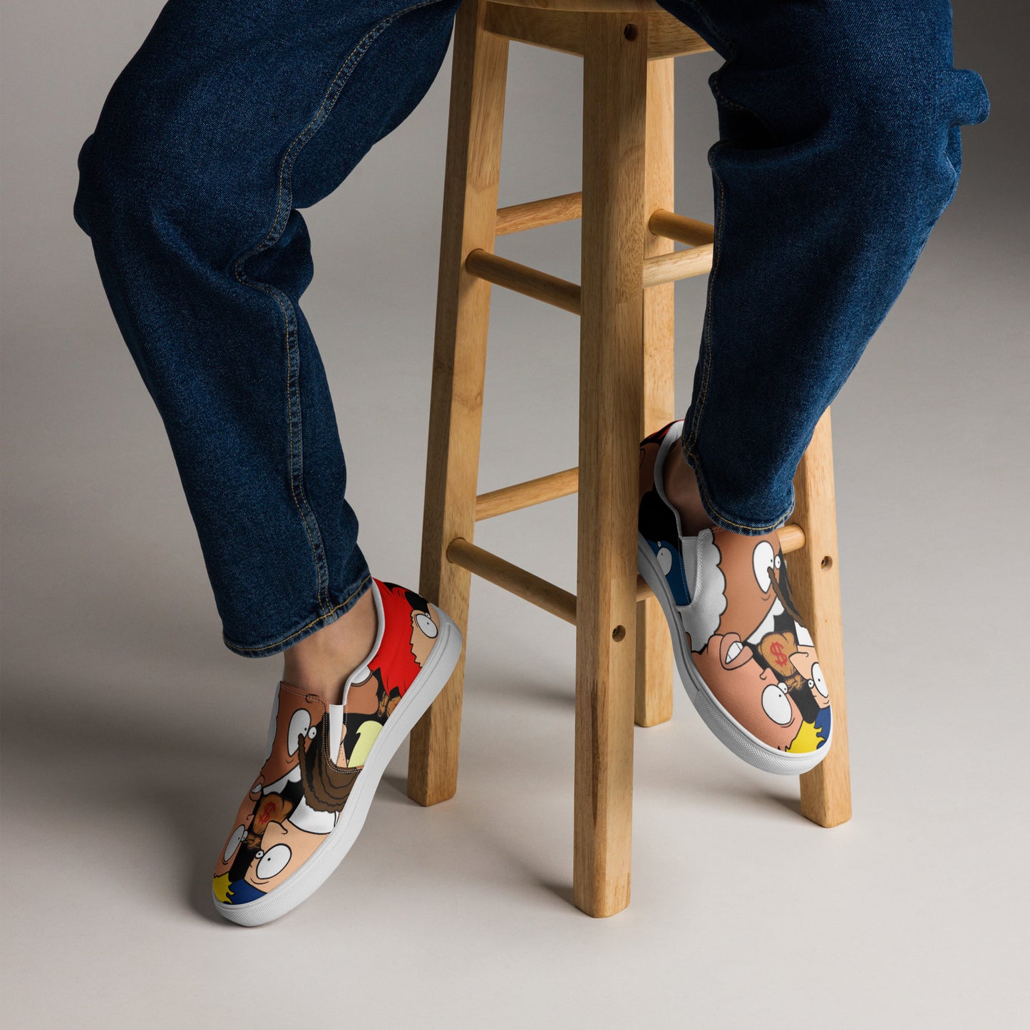Men’s slip-on canvas shoes