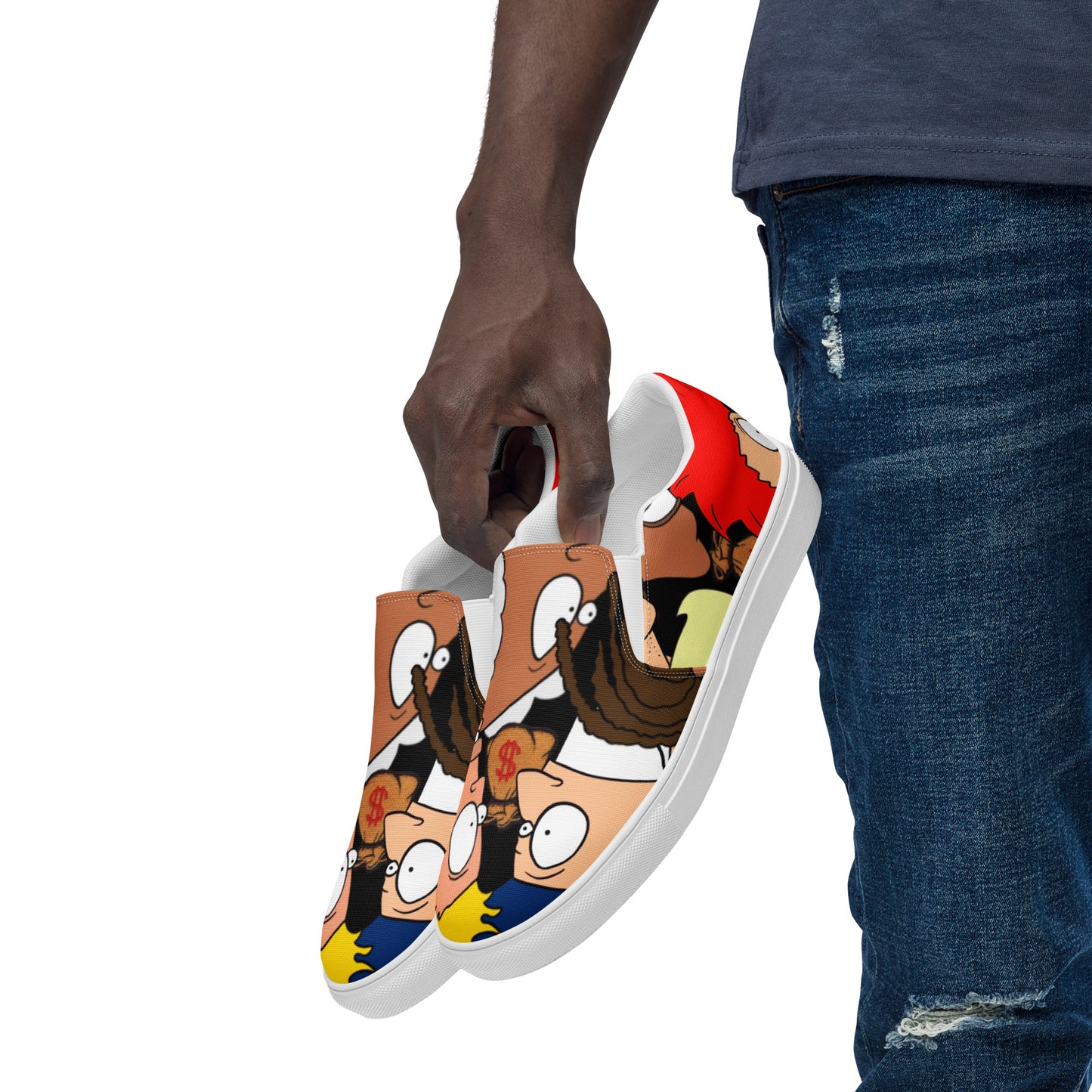 Men’s slip-on canvas shoes